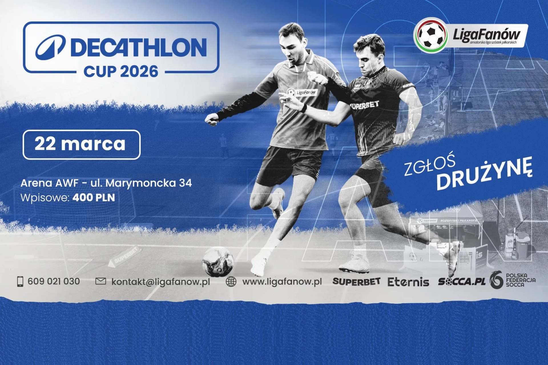 Zagraj w Decathlon Cup 2026!
